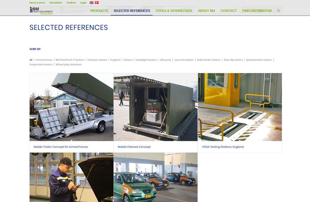 New-website-EN-3 Selected references on bmtest.dk